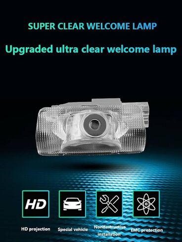 جهاز عرض شعار ضوء الباب لـ Tesla Model 3 Model S Model Y Model X Accessories Tesla Door Light Pool Light LED Ghost Shadow Light مع ضمان 3 سنوات in Saudi Arabia