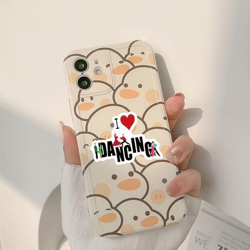 ملصقات الرقص 63 قطعة ملصقات جمالية للفتيات هدايا الرقص ملصقات الفينيل المقاومة للماء لزجاجة المياه والكمبيوتر المحمول والأمتعة ولوح التزلج والكمبيوتر المحمول للفتيات والأطفال والمراهقين والبالغين in Kuwait