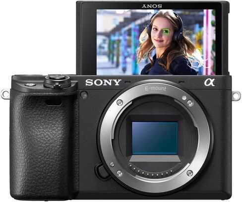 Sony a6400 Mirrorless Camera ILCE-6400/B, Sony FE PZ 16-35mm Lens, Filter Kit, Wide Angle Lens, Color Filter Kit, Bag, 64GB Card, NPF-W50 Battery, Card Reader, Corel Photo Software, and More in Saudi Arabia