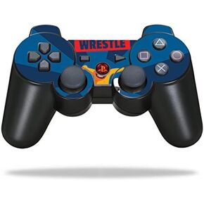 MightySkins Skin Compatible with Sony Playstation 3 PS3 Controller – Best Wrestle | Protective, Durable, and Unique Vinyl Decal wrap Cover | Easy to Apply, Remove, and Change Styles | Made in The USA