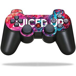 MightySkins Skin Compatible with Sony Playstation 3 PS3 Controller – Juiced Up | Protective, Durable, and Unique Vinyl Decal wrap Cover | Easy to Apply, Remove, and Change Styles | Made in The USA