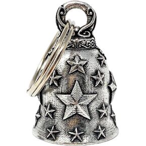 Bravo Bells Star Bell - Biker Bell Accessory or Key Chain for Good Luck on The Road