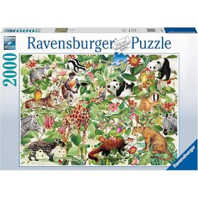 Ravensburger Jungle 2000 Piece Jigsaw Puzzle for Adults - 16824 - Every Piece is Unique, Softclick Technology Means Pieces Fit Together Perfectly