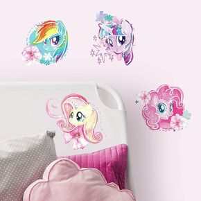 roommates "MY LITTLE PONY THE MOVIE" Peel and Still Wall Decals Multi