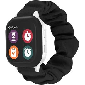 NewJourney Scrunchie Band Compatible with Gizmo Watch 3/2/1, Cute Stretchy Fabric Replacement Band for Girls & Boys