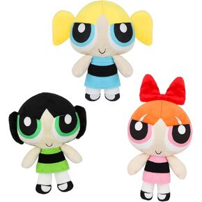 3Pcs 22cm/8inch Movie Cartoon Police Girl Plush Stuffed Doll Anime Figure Toys Xmas Kids Birthday Gifts