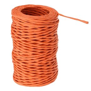 PATIKIL 164 Feet Floral Bind Wire Wrap Twine, 1mm Florist Wire Iron Wire Paper Covered Vine Wrapping Binding Wire for Flower Bouquets, Green