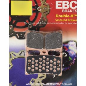 EBC Brakes EPFA252HH EPFA Double H Sintered Disc Brake Pad, Black, One-Size
