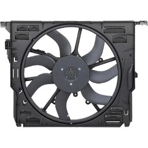 SCITOO SK620273 Radiator Cooling Fan Compatible for 2009-2011 for 528i 2009-2010 2012-2013 for 530i 2009-2015 for 535i 2009-2015 for 535i xDrive 2012-2015 for 640i 2014-2015 for 640i xDrive