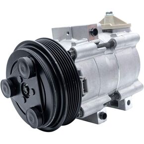 FKG AC Compressor and A/C Clutch fit for 1997-2006 Ford F-150 4.2L (with 3 O'Clock Coil), 2004 Ford F-150 Heritage 4.2L