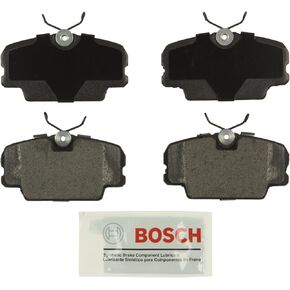 BOSCH BE278 Blue Semi-Metallic Disc Brake Pad Set - Compatible With Select BMW 318i, 325, 325e, 325i, 325is, 325ix; Mercedes-Benz 190D, 190E; Saab 900, 9000; FRONT
