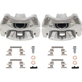 PAROD 18B5032 18B5033 Brake Caliper Fit for 2011-2014 Chrysler 200, 2007-2010 Cirrus, Chrysler Sebring, 2008-2014 Dodge Avenger, 2007-2012 Caliber, 2007-2017 Jeep Compass, Patriot Front Left and Right