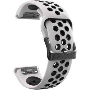 BIK 22mm 26mm Silicone Watch Band，For Garmin Seris Watch Replacement Watch Band，22mm 26mm Men Women Quick Fit Silicone Watch Strap