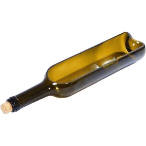 Wine Bottle vase not Included Hanger, only Bottle, Add Your Like Flowers, Plant(1PC Coffee)