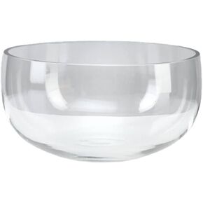 Serene Spaces Living Pack of 12 Clear Round Glass Bowl, Decorative Low Glass Vase for Home, Wedding, Flower, Floating Candle, Fruit, Accessories Holder, 6" Diameter & 3" Tall