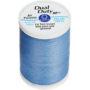 Coats Thread & Zippers Dual Duty XP General Purpose Thread, 250-Yard, Light Cornflower