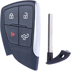 Smart Key Fob Replacement Fits for Chevy Silverado 2022 2023 2024 Keyless Entry Remote Control YGOG21TB2 YG0G21TB2 PN:13548441 49 Chip 433 MHz 4 Button