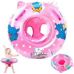 Baby Swimming Float, Inflatable Swimming Ring with Float Seat for 6 Months-6 Years Children