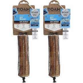 ROAM Pet Treats Ossy Trachs Chews Pack of 2 for Medium and Large Dogs – Long Lasting Ostrich Trachea Dog Chews