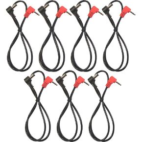 (7) Pack of Effects Pedal Power Cables for use with Dunlop DC Brick Power Supply