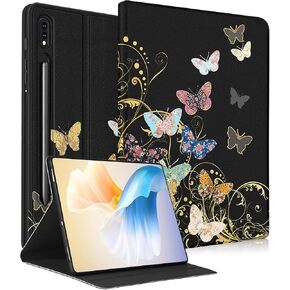 for Samsung Galaxy Tab S6 Case 10.5 Inch 2019 for Women Girls Folio Cover Cute Fashion Design Girly Kawaii Quotes Pretty Unique Teens Aesthetic Tablet Cases for Samsung Tab S6 Case 10.5''