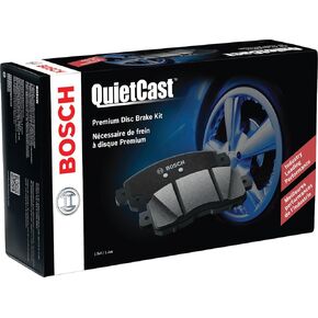 BOSCH BC2191 QuietCast Premium Ceramic Disc Brake Pad Set; REAR