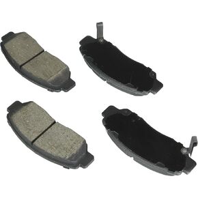 BOSCH BE959H Blue Ceramic Disc Brake Pad Set With Hardware - Compatible With Select Acura CSX; Honda Accord, Civic; FRONT
