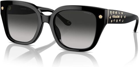 Coach Women's Hc8392u Universal Fit Square Sunglasses in Saudi Arabia