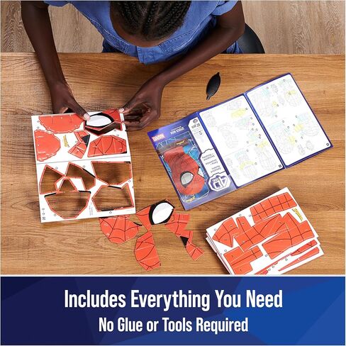 4D Build، مجموعة نماذج ألغاز Marvel Mjolnir Thor Hammer ثلاثية الأبعاد مع حامل 87 قطعة | ديكور مكتب ثور | العاب بناء | ألغاز ثلاثية الأبعاد للبالغين والمراهقين 12+ in Kuwait