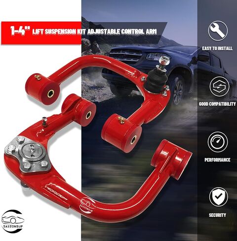 أذرع التحكم العلوية الأمامية لـ 2005-2022 Toyota Tacoma & Hilux & Fortuner، 1-4 بوصة رفع أنبوبي تعليق قابل للتعديل أذرع التحكم in Kuwait