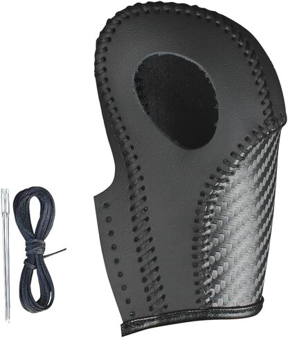 Auto Car Leather Gear Shift Knob Cover for 2011 2012 2013 2014 2015 2016 2017Buick Enclave Transit Accessories (Black Leather) in Saudi Arabia