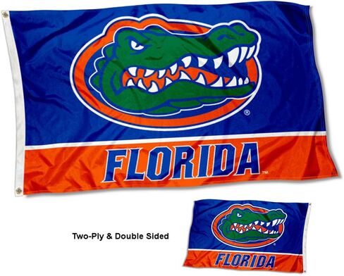 Florida Gators Double Sided Flag in Saudi Arabia