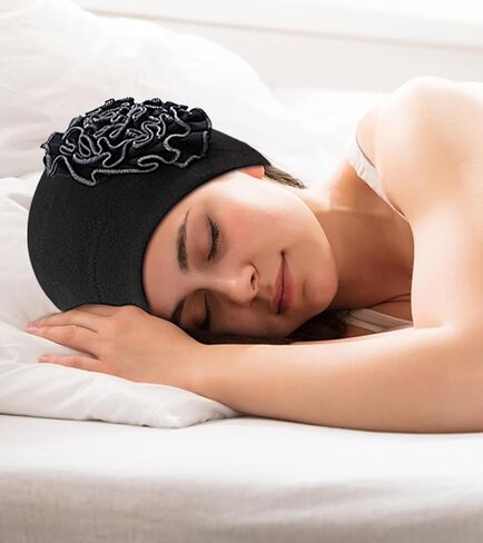 Babalet Chemo Headwear Turban Cap for Women Soft Stretchy Sleeping Hats for Cancer Patients Hair Loss Flowers Headwrap Beanie in Kuwait
