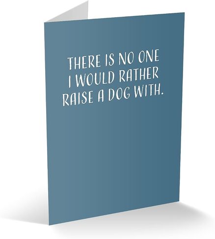 Funny Dog Card I Love You- in Saudi Arabia