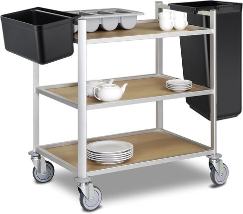 4 Pack Clean Bus Tub Plastic Black Small Bus Box Heavy Duty Restaurant Tub Fits Rolling Utility Cart for Restaurant, Kitchen, Cafeteria Organization Cleaning (19.9 x 13 x 8.9 Inch) in Saudi Arabia