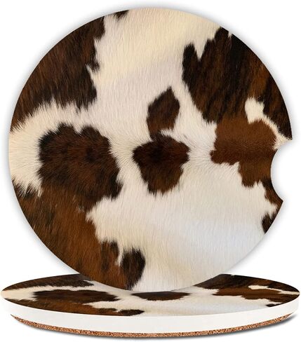 Absorbent Car Coasters 2 Pack for Women/Men,Bald Eagle USA Flag Car Coaster for Drinks,Ceramic Stone Car Cup Holder with A Finger Notch,American Flags in Kuwait