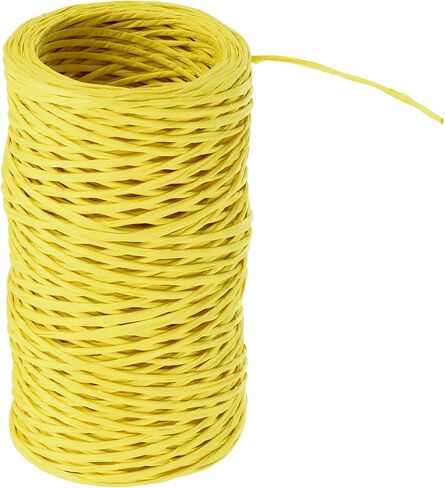 PATIKIL 164 Feet Floral Bind Wire Wrap Twine, 1mm Florist Wire Iron Wire Paper Covered Vine Wrapping Binding Wire for Flower Bouquets, Green in Saudi Arabia