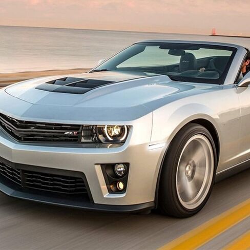 ROCCS 4 قطع LED بيضاء واضحة مصابيح LED جانبية متوافقة مع 2010-2015 Chevy Camaro SS/RS/ZL1/LT المصد الأمامي الخلفي LED ضوء إشارة Sidemarker، عدسة شفافة in Kuwait