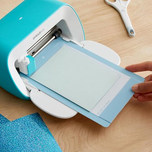 فينيل دائم من Cricut Joy Machine Rainbow، مجموعة أدوات للمبتدئين وحزمة شريط نقل - أداة ذكية مدمجة للحرف اليدوية والبطاقات ومشاريع الديكور المنزلي والشارات (iOS Android Windows) in Kuwait