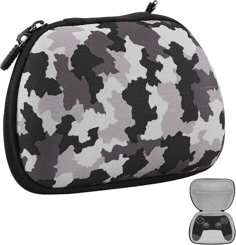 Geekria Carrying Case Compatible with Google Stadia Controller, Gaming Accessories Storage Case, Protective Hard Shell Travel Bag, Protective Case with Internal Mesh Pocket for Charging Cable in Saudi Arabia
