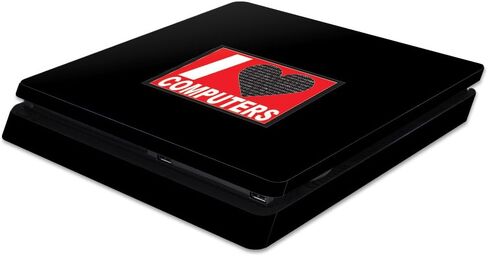 MightySkins Skin Compatible with Sony PS4 Slim Console - All My Friends are Dead | Protective, Durable, and Unique Vinyl Decal wrap Cover | Easy to Apply, Remove, and Change Styles | Made in The USA in Saudi Arabia