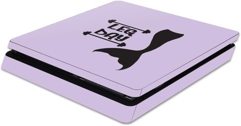 MightySkins Skin Compatible with Sony PS4 Slim Console - All My Friends are Dead | Protective, Durable, and Unique Vinyl Decal wrap Cover | Easy to Apply, Remove, and Change Styles | Made in The USA in Saudi Arabia
