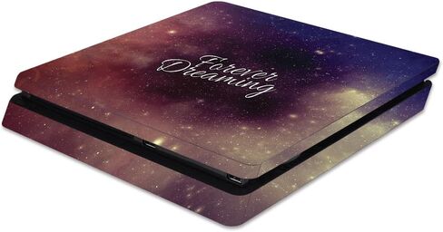 MightySkins Skin Compatible with Sony PS4 Slim Console - All My Friends are Dead | Protective, Durable, and Unique Vinyl Decal wrap Cover | Easy to Apply, Remove, and Change Styles | Made in The USA in Saudi Arabia