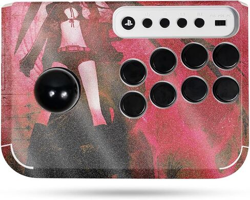 Carbon Fiber Gaming Skin Compatible with Hori Fighting Stick Mini (PS5, PS4, PC) - Anime - Premium 3M Vinyl Protective Wrap Decal Cover - Easy to Apply | Crafted in The USA by MightySkins in Saudi Arabia