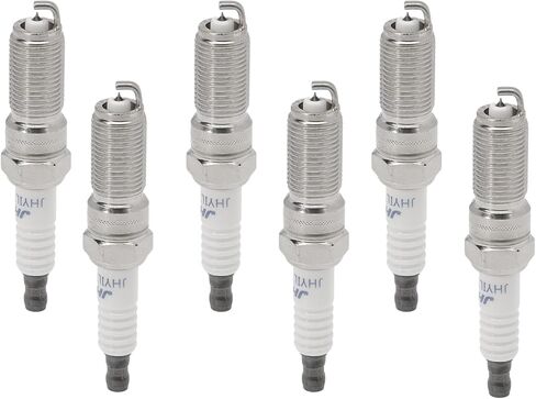 6PCS Iridium Spark Plug replace 41-109 12622561 LTR6IX-11 6509 For Enclave LaCrosse/ATS CTS SRX STS XTS/Camaro Colorado Equinox Impala Malibu/Acadia Canyon Terrain/Saturn V6 in Saudi Arabia
