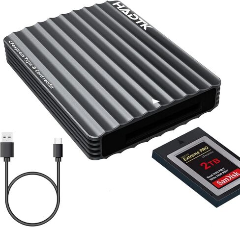 CFexpress Type B Card Reader,USB 3.1 Gen 2 Type B CFexpress Reader,CFexpress B Memory Card Adapter up to 10Gbps, Support Android/Windows/Mac OS/Linux in Saudi Arabia
