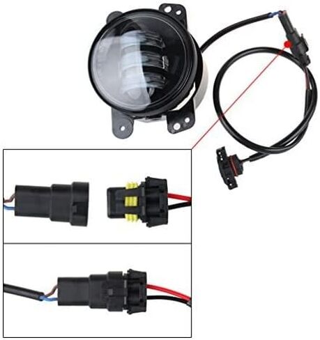 أسلاك محول مصابيح الضباب SUNPIE لعام 2010 وما فوق JK in Kuwait