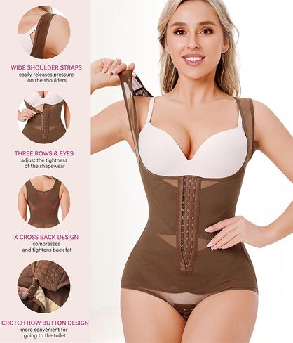 Nebility المرأة ملابس داخلية ارتداءها البطن التحكم Faja محدد شكل الجسم بعقب رافع مفتوح الصدر مدرب خصر ضغط ارتداءها in Kuwait