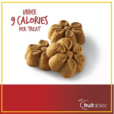 Fruitables 7 Ounce Crunchy Baked Dog Treats Baked Bacon Apple Flavor Pack of 3 in Saudi Arabia