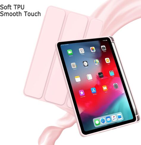 Case for iPad Mini 6 (8.3-inch, 2021), Protective Slim Case with Pencil Holder & Auto Wake/Sleep, Trifold Smart Stand Cover for New Apple iPad Mini 6th Generation - Dark Blue in Saudi Arabia